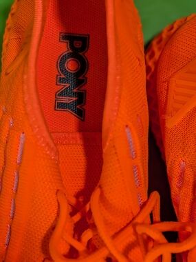 RONN Bright Orange Athletic Sneakers